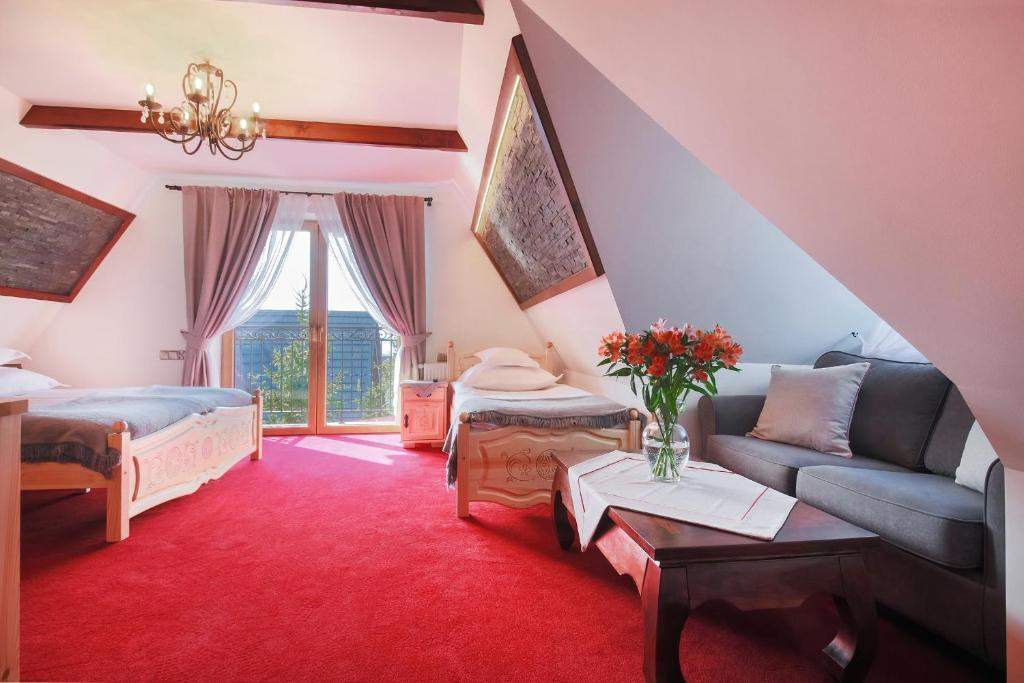 Pokój 3-osobowy Superior, z balkonem, z łazienką 